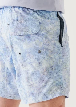 PATRICK ASSARAF Abstract Print Swim Short|Men Bottoms