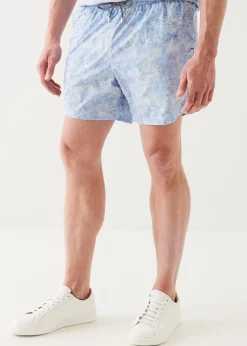 PATRICK ASSARAF Abstract Print Swim Short|Men Bottoms