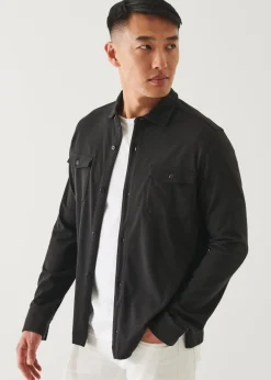 PATRICK ASSARAF Active Full Zip Colour Block Hoodie|Men Sweatshirts & Hoodies