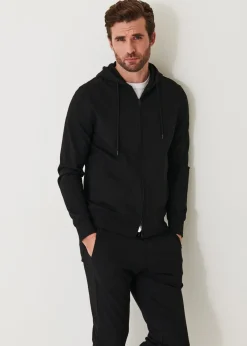 PATRICK ASSARAF Active Full Zip Hoodie|Men Sweatshirts & Hoodies