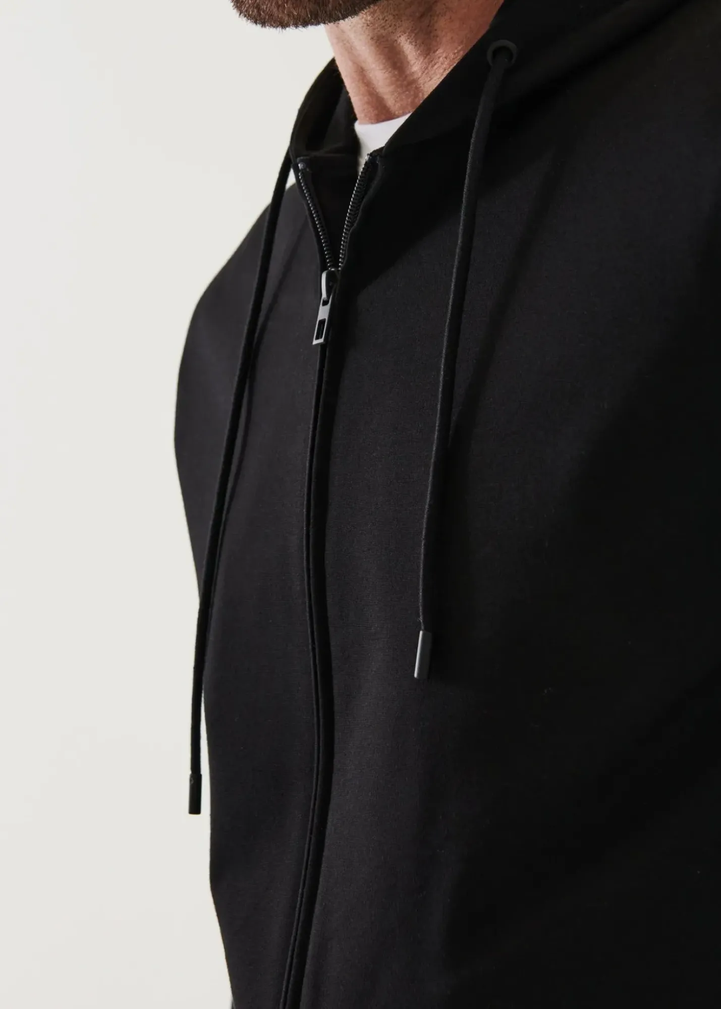 PATRICK ASSARAF Active Full Zip Hoodie|Men Sweatshirts & Hoodies