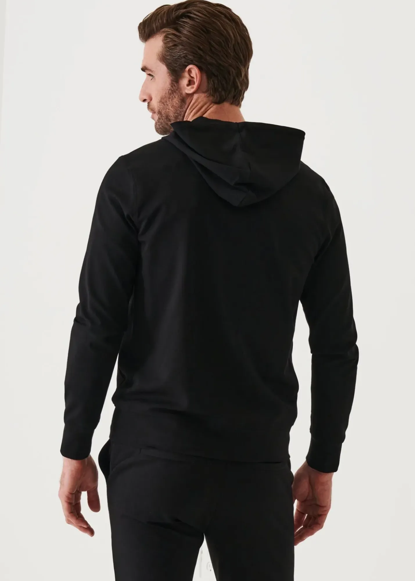PATRICK ASSARAF Active Full Zip Hoodie|Men Sweatshirts & Hoodies