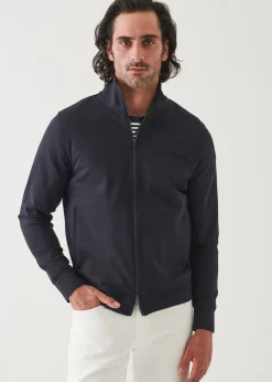 PATRICK ASSARAF Active Full Zip Track Jacket|Men Outerwear