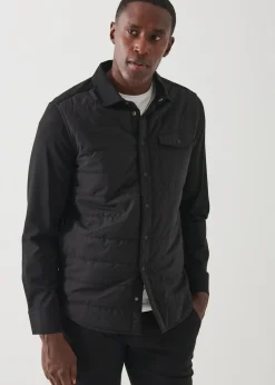 PATRICK ASSARAF Active Quilted Shirt Jacket|Men Outerwear