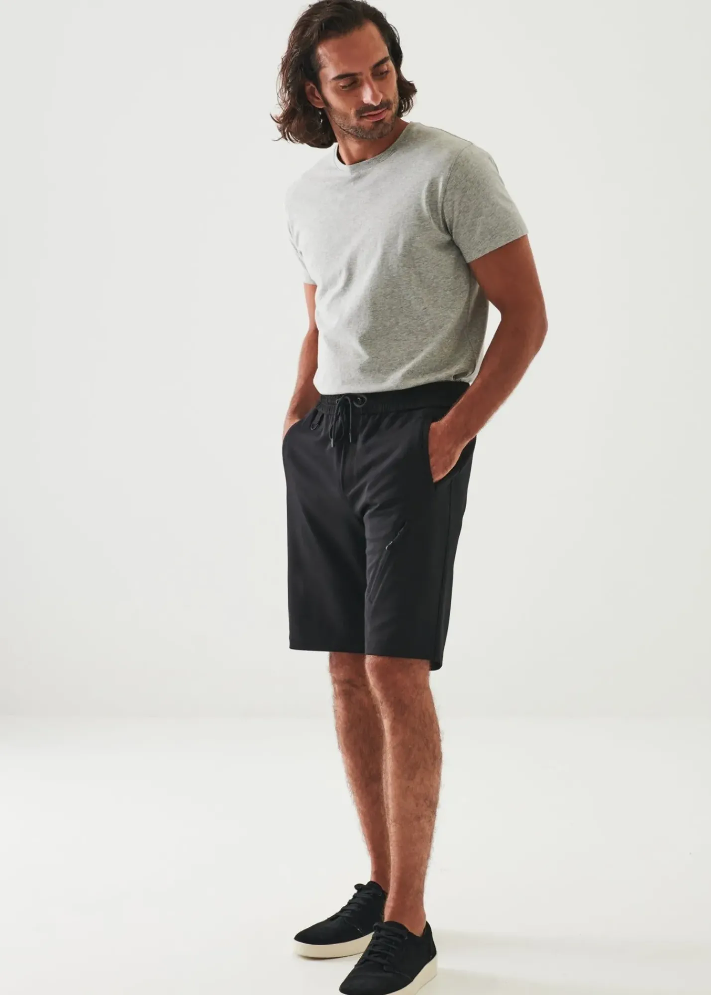 PATRICK ASSARAF Active Zip Short|Men Bottoms