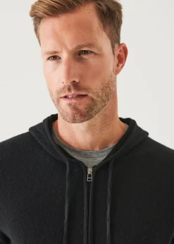 PATRICK ASSARAF Air Cashmere Hoodie|Men Knitwear