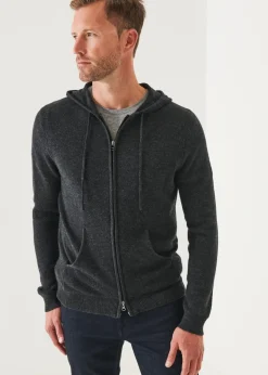 PATRICK ASSARAF Air Cashmere Hoodie|Men Knitwear