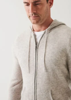 PATRICK ASSARAF Air Cashmere Hoodie|Men Knitwear