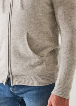 PATRICK ASSARAF Air Cashmere Hoodie|Men Knitwear