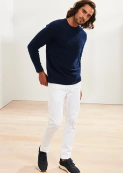 PATRICK ASSARAF Boucle Merino Crewneck|Men Knitwear