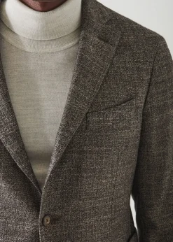 PATRICK ASSARAF Boucle Two-Button Blazer|Men Blazers