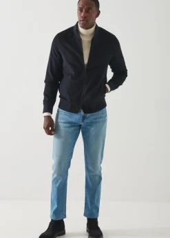PATRICK ASSARAF Cashmere Baseball Bomber|Men Outerwear
