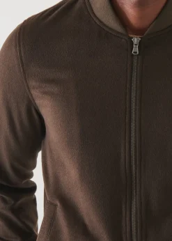 PATRICK ASSARAF Cashmere Baseball Bomber|Men Outerwear