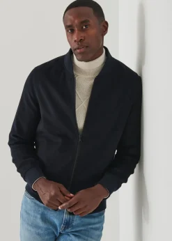 PATRICK ASSARAF Cashmere Baseball Bomber|Men Outerwear