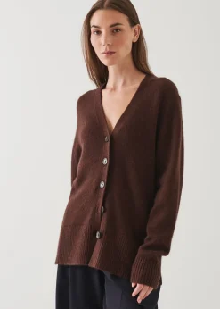 PATRICK ASSARAF Cashmere Blend Cardigan|Women Knitwear