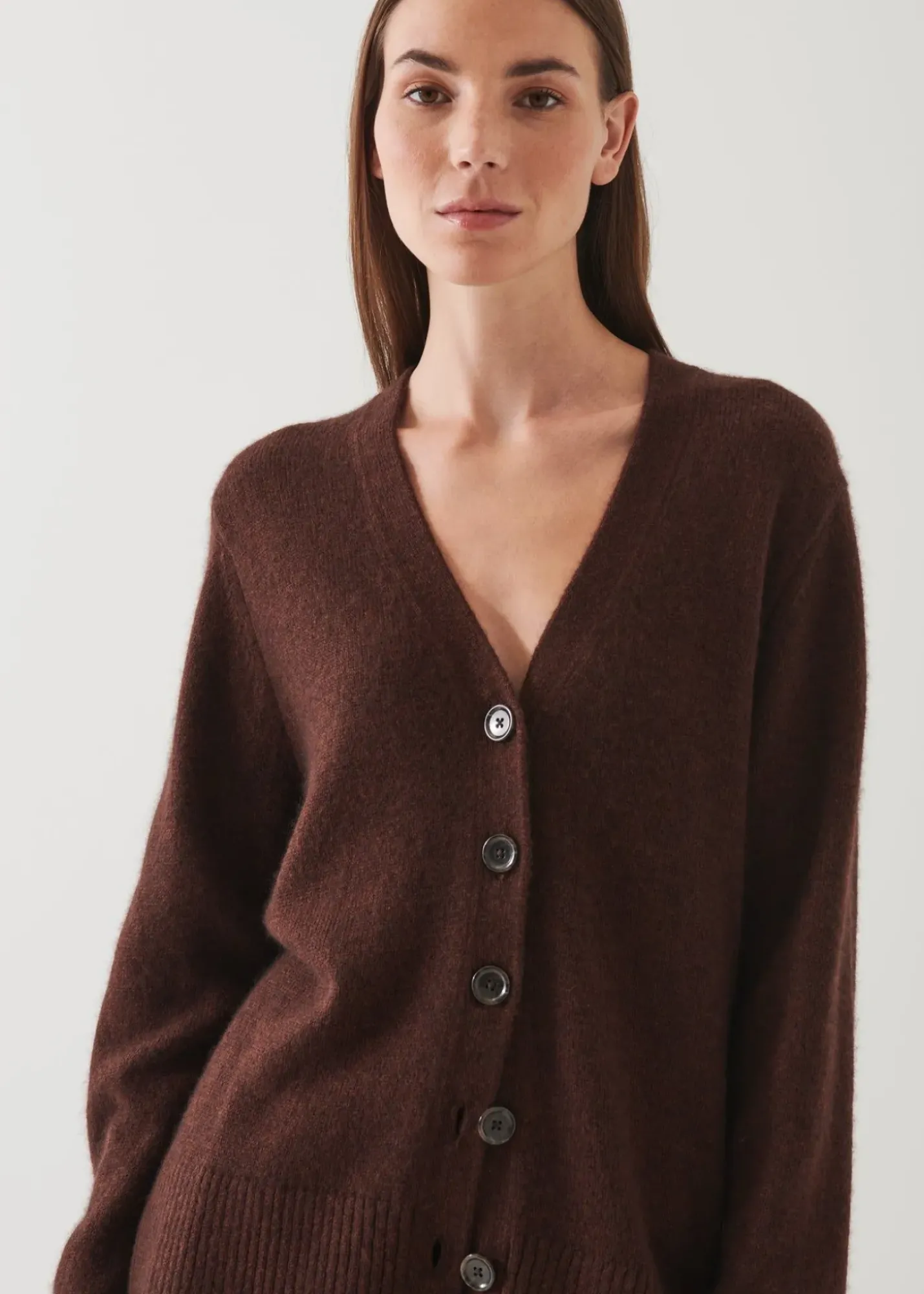 PATRICK ASSARAF Cashmere Blend Cardigan|Women Knitwear