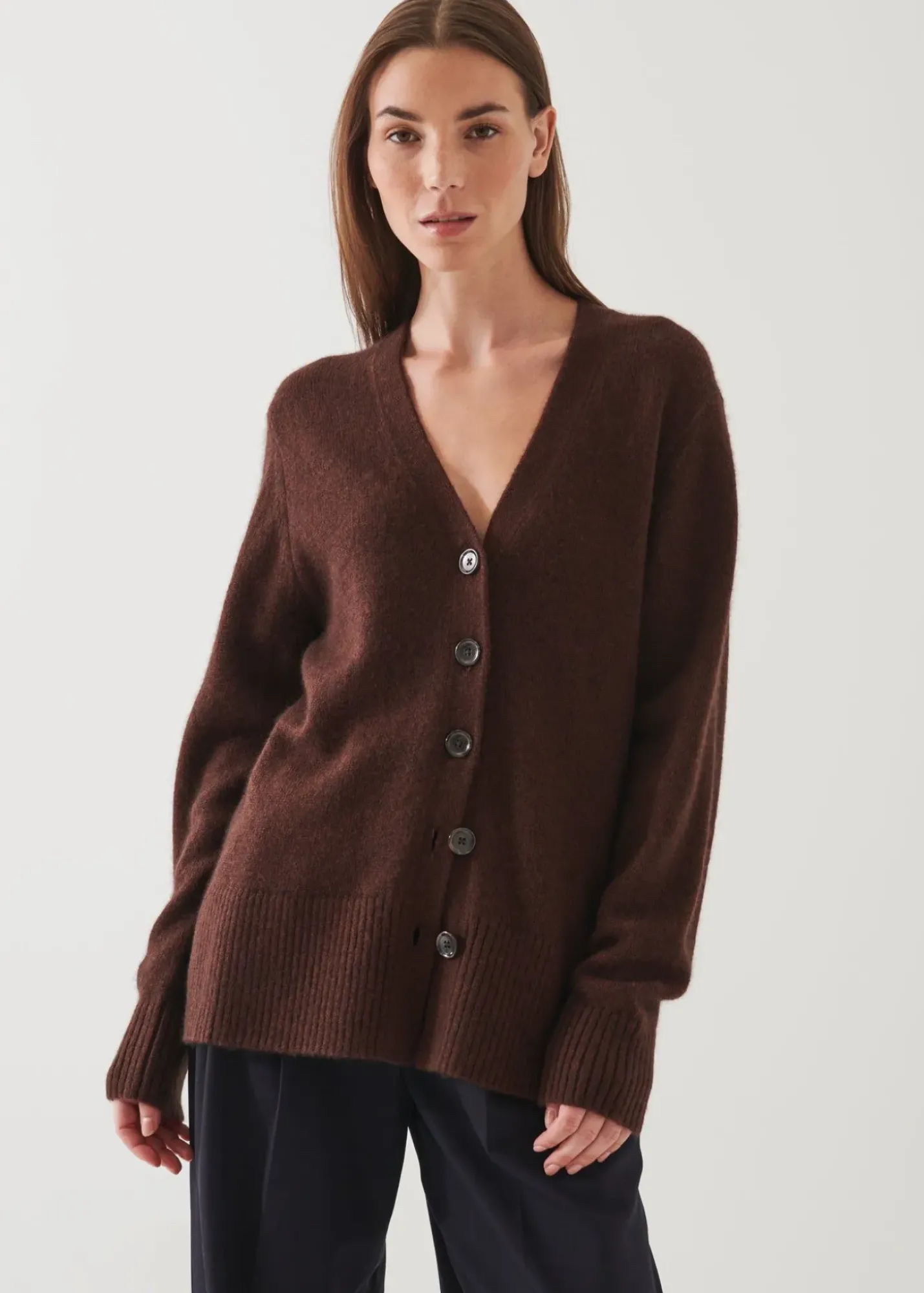 PATRICK ASSARAF Cashmere Blend Cardigan|Women Knitwear