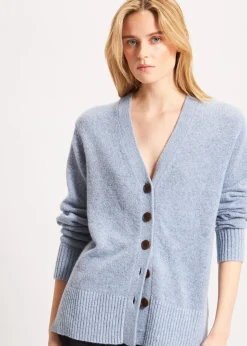 PATRICK ASSARAF Cashmere Blend Cardigan|Women Knitwear