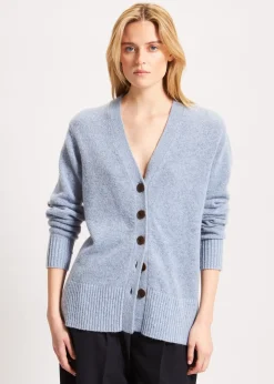 PATRICK ASSARAF Cashmere Blend Cardigan|Women Knitwear