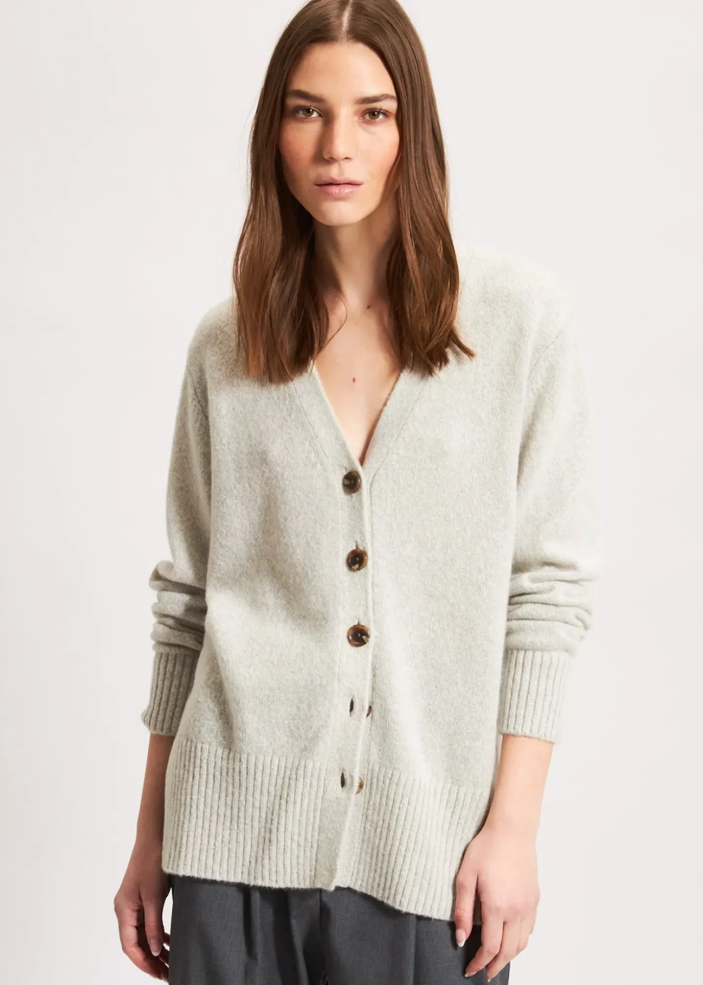PATRICK ASSARAF Cashmere Blend Cardigan|Women Knitwear