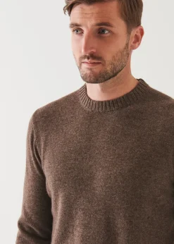 PATRICK ASSARAF Cashmere Blend Crewneck|Men Knitwear