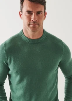 PATRICK ASSARAF Cashmere Blend Crewneck|Men Knitwear