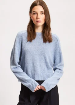 PATRICK ASSARAF Cashmere Blend Sweater|Women Knitwear