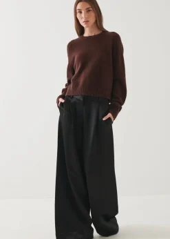 PATRICK ASSARAF Cashmere Blend Sweater|Women Knitwear