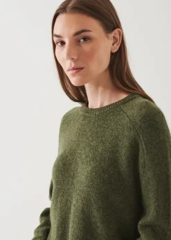 PATRICK ASSARAF Cashmere Blend Sweater|Women Knitwear