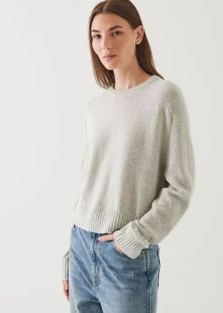 PATRICK ASSARAF Cashmere Blend Sweater|Women Knitwear