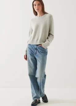 PATRICK ASSARAF Cashmere Blend Sweater|Women Knitwear