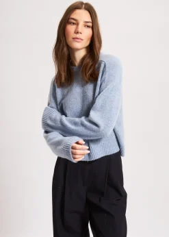 PATRICK ASSARAF Cashmere Blend Sweater|Women Knitwear