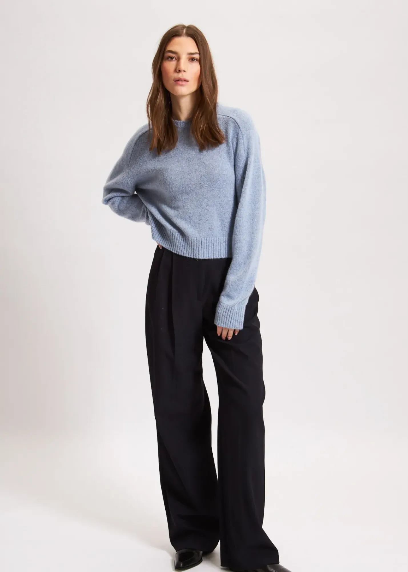 PATRICK ASSARAF Cashmere Blend Sweater|Women Knitwear