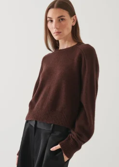PATRICK ASSARAF Cashmere Blend Sweater|Women Knitwear