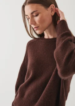 PATRICK ASSARAF Cashmere Blend Sweater|Women Knitwear