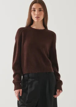 PATRICK ASSARAF Cashmere Blend Sweater|Women Knitwear