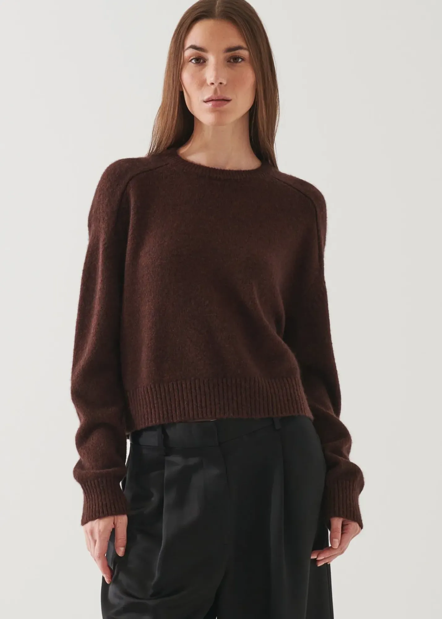PATRICK ASSARAF Cashmere Blend Sweater|Women Knitwear