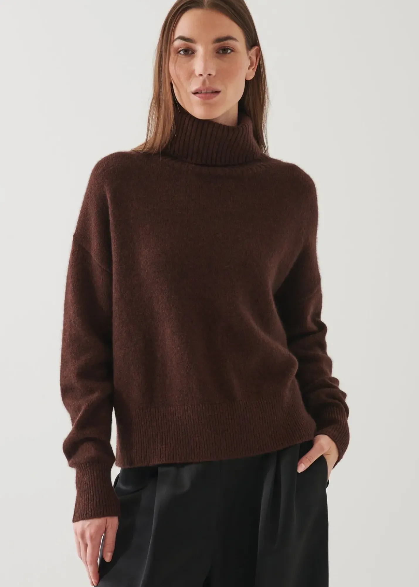 PATRICK ASSARAF Cashmere Blend Turtleneck|Women Knitwear