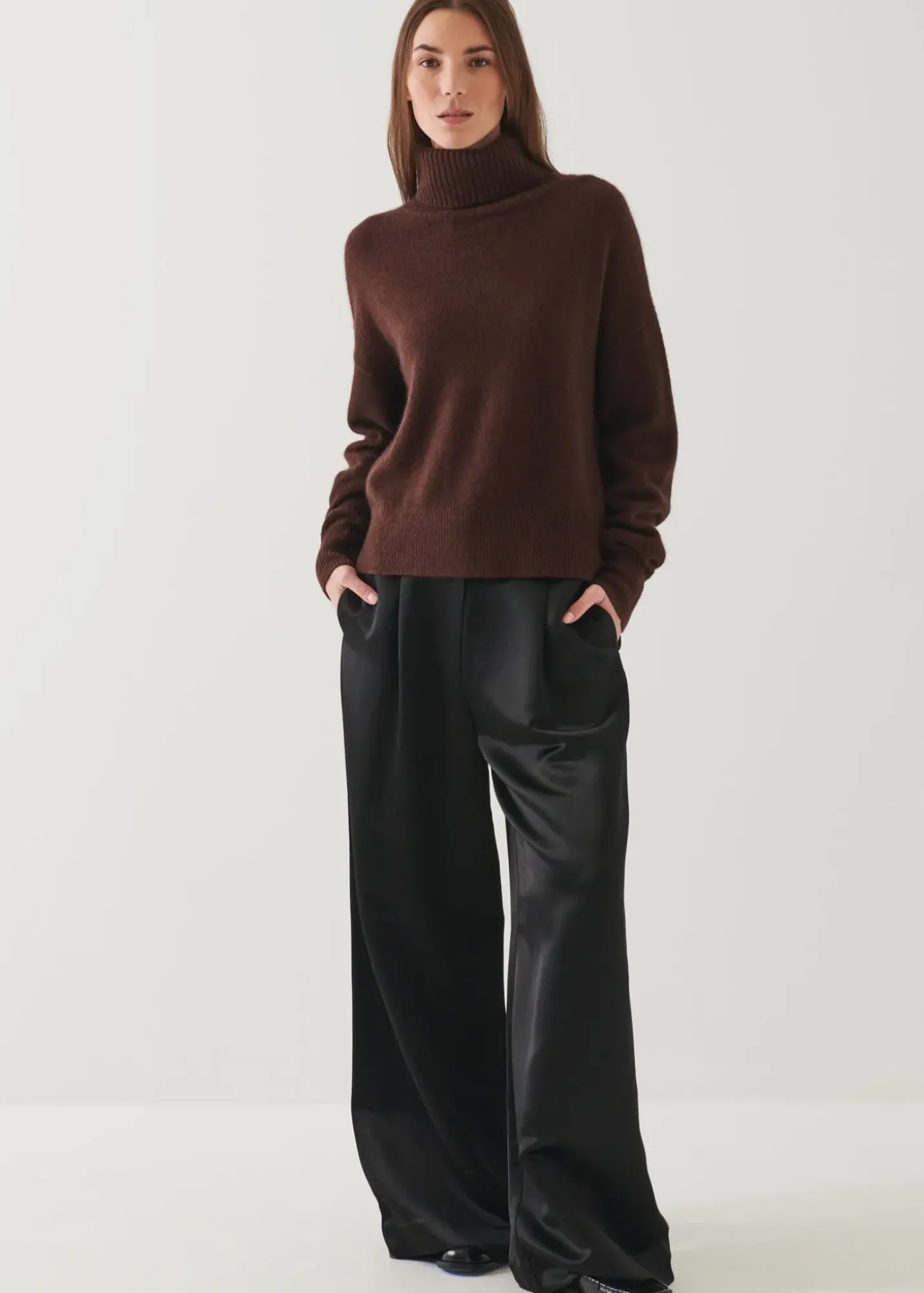 PATRICK ASSARAF Cashmere Blend Turtleneck|Women Knitwear