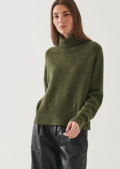 PATRICK ASSARAF Cashmere Blend Turtleneck|Women Knitwear