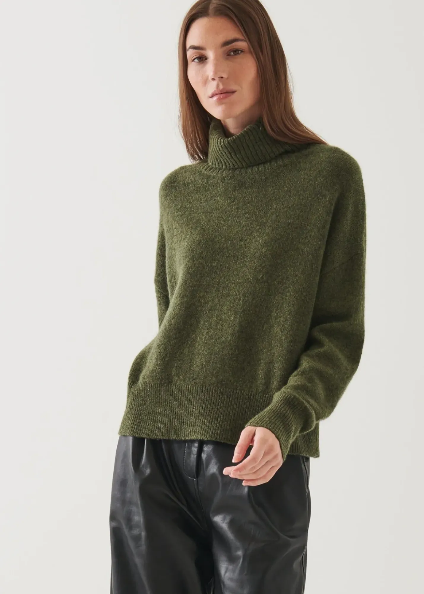 PATRICK ASSARAF Cashmere Blend Turtleneck|Women Knitwear