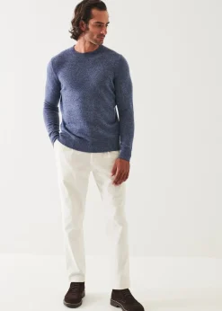 PATRICK ASSARAF Cashmere Crewneck|Men Knitwear