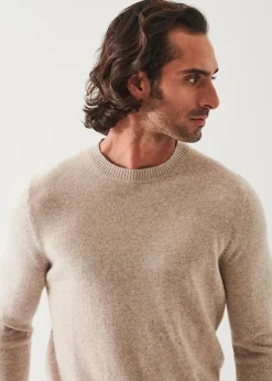 PATRICK ASSARAF Cashmere Crewneck|Men Knitwear