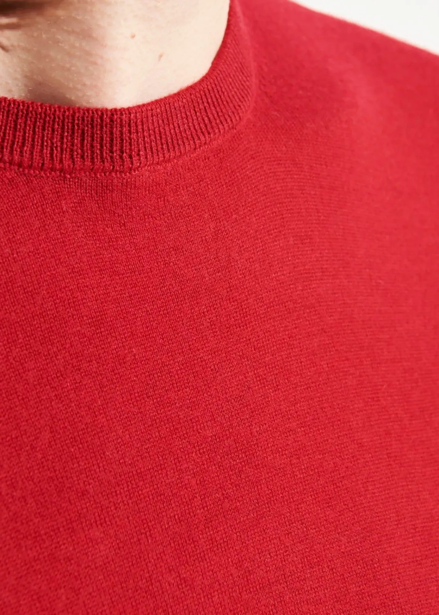 PATRICK ASSARAF Cashmere Crewneck Sweater|Men Knitwear