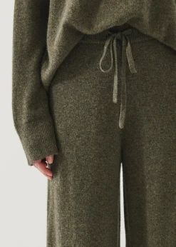 PATRICK ASSARAF Cashmere Drawstring Pant|Women Knitwear