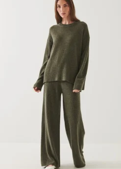 PATRICK ASSARAF Cashmere Drawstring Pant|Women Knitwear