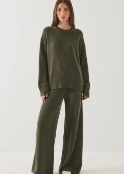 PATRICK ASSARAF Cashmere Drawstring Pant|Women Pants