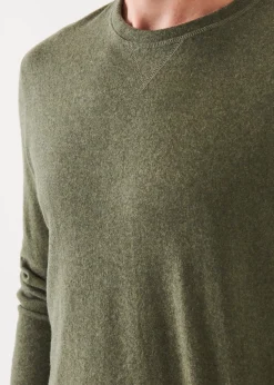 PATRICK ASSARAF Cashmere Sweatshirt|Men Knitwear