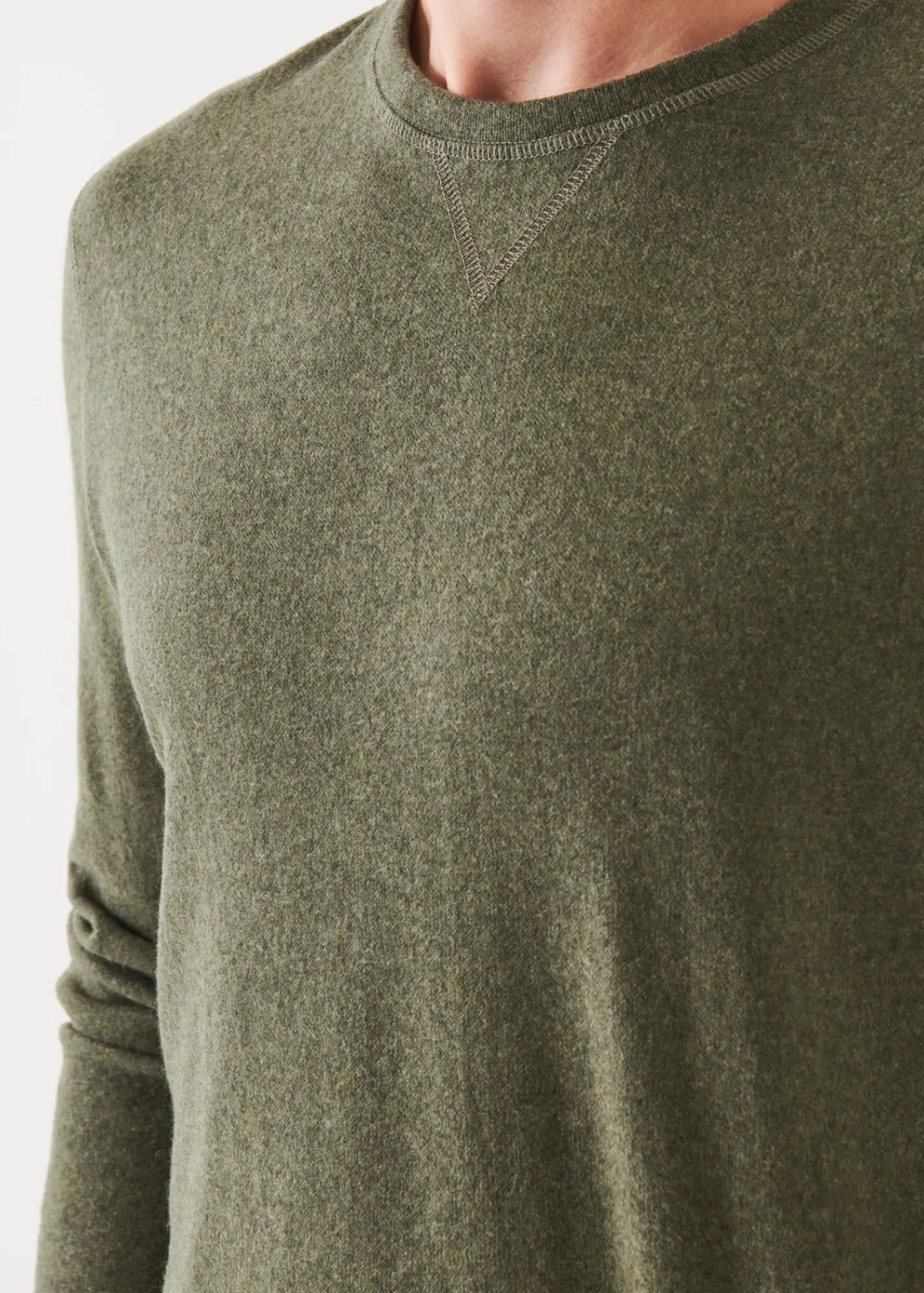 PATRICK ASSARAF Cashmere Sweatshirt|Men Knitwear