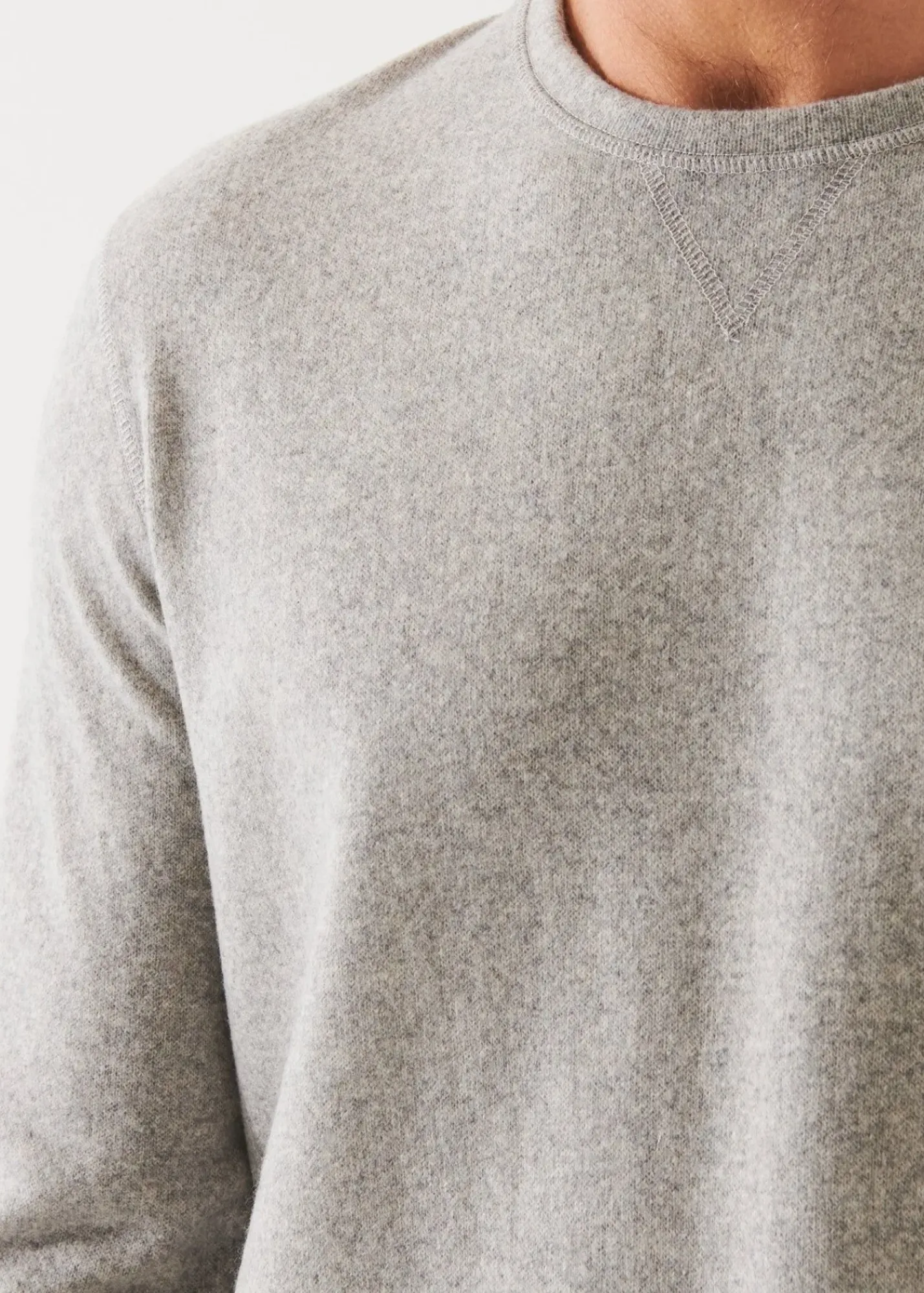 PATRICK ASSARAF Cashmere Sweatshirt|Men Knitwear